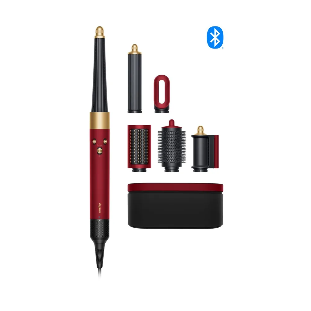 Dyson Airwrap i.d. Straight+Wavy Red Velvet/Gold